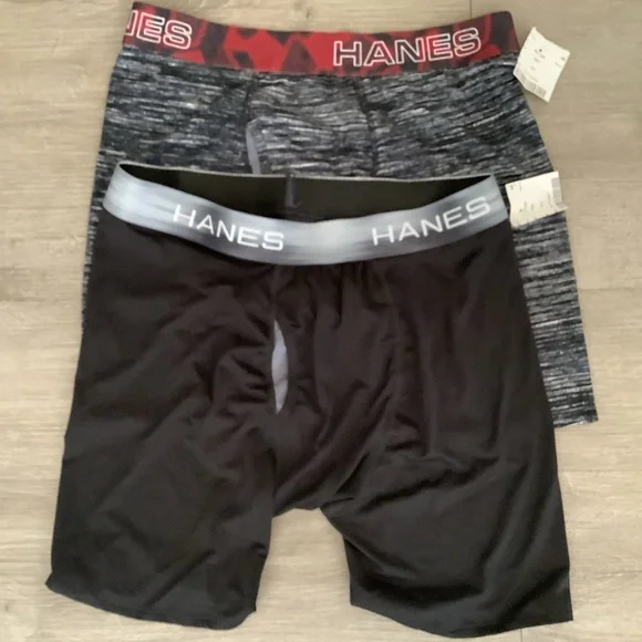 Hanes Men's Boxer Briefs set . - Picture 4 of 6